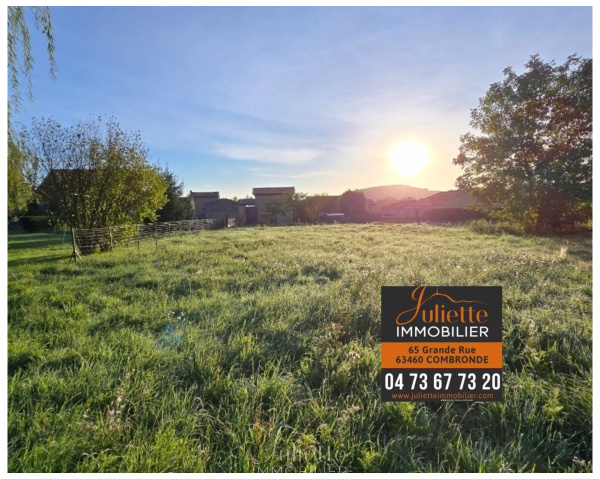 Offres de vente Terrain à batir Combronde 63460