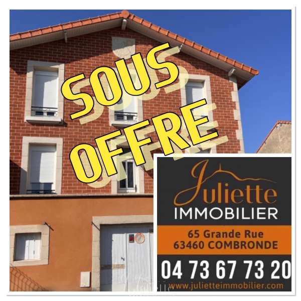 Offres de vente Maison Clermont-Ferrand 63100