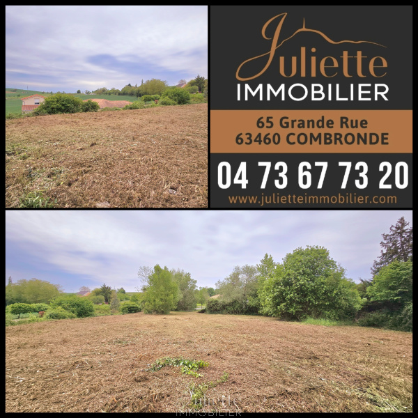 Offres de vente Terrain Combronde 63460