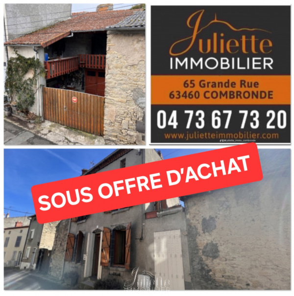 Offres de vente Maison Combronde 63460